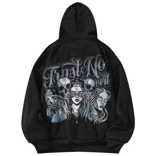 "Trust No Evil" Black Unisex Hoodie