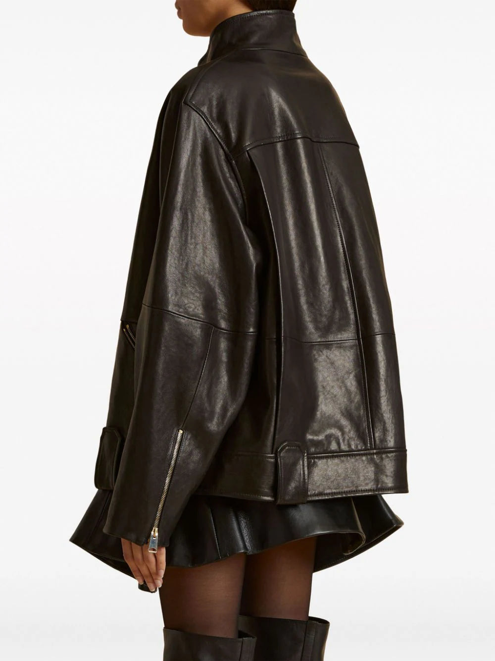 La veste en cuir Astor Premium - Pour femme