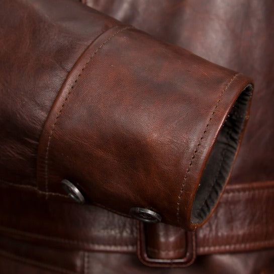 Close-up of the cuffs on the Barnstormer Jacket