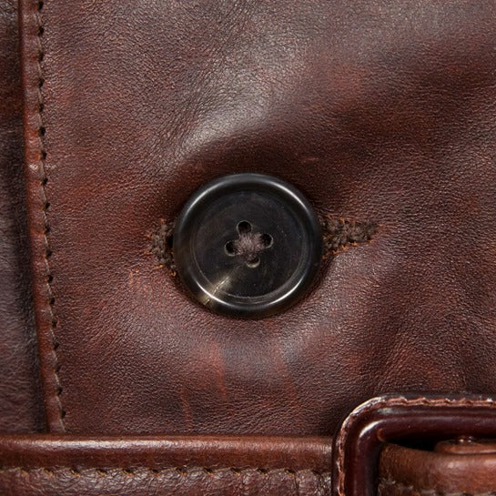 Detail of the buttons on the Barnstormer Jacket