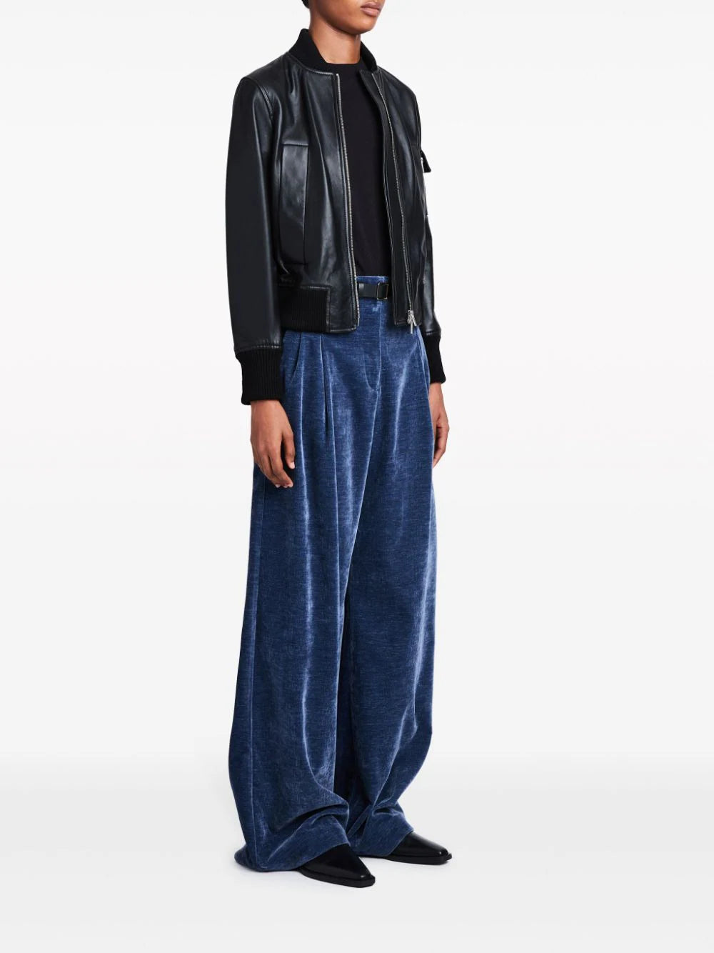 Mika leather bomber jacket - For Women