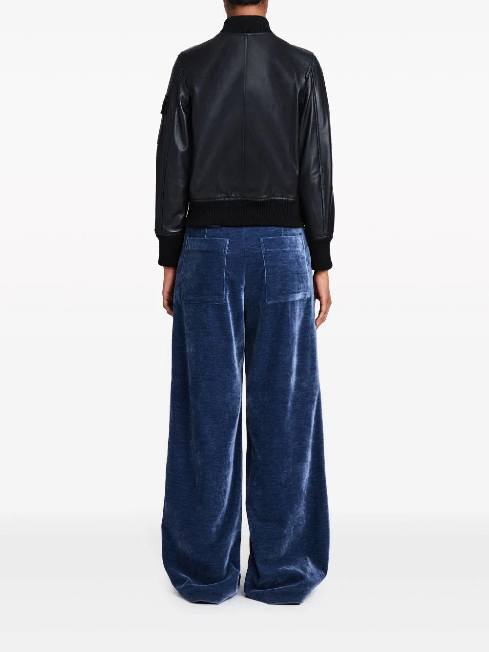 Mika leather bomber jacket - For Women