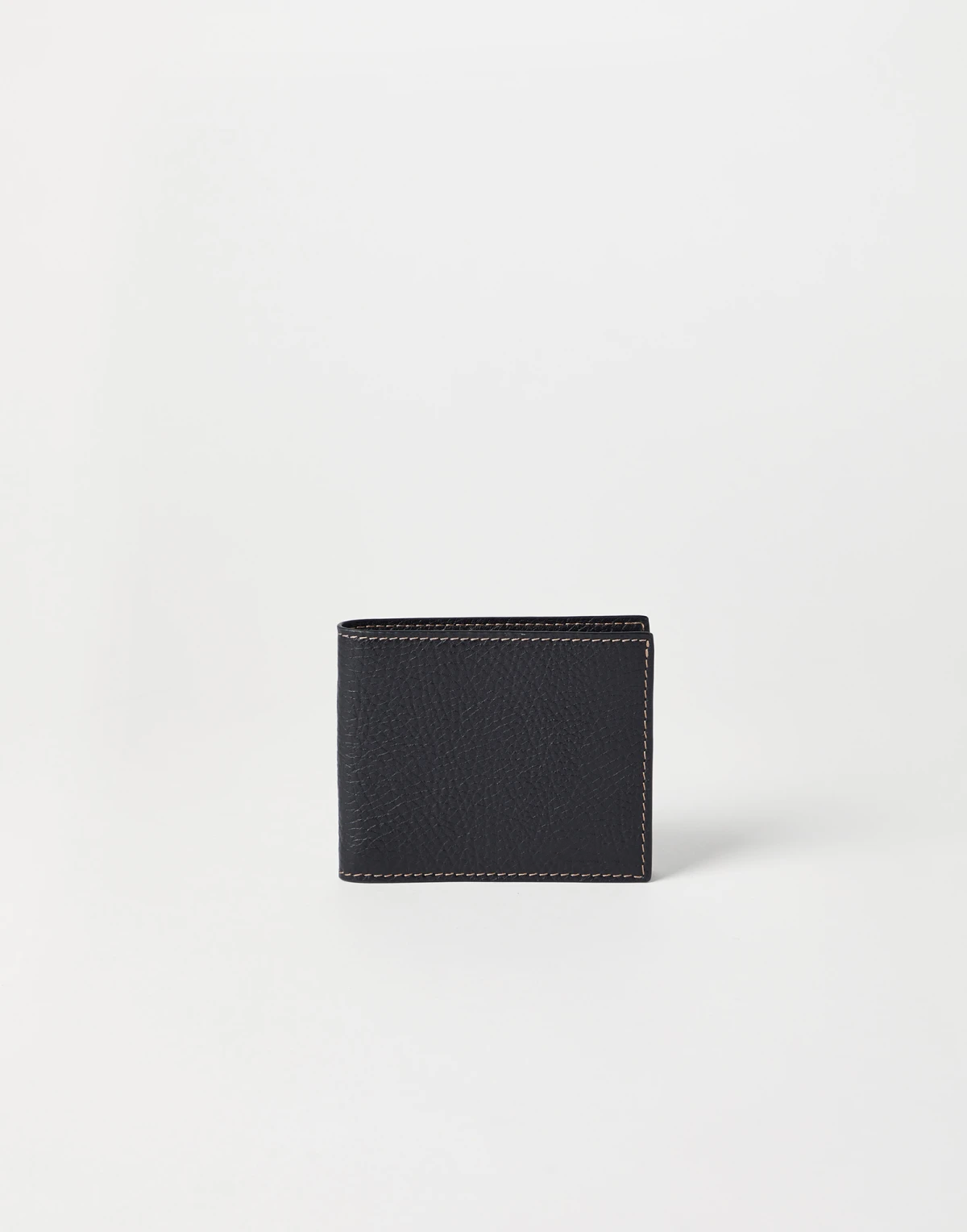 Grained Cow Leather Wallet