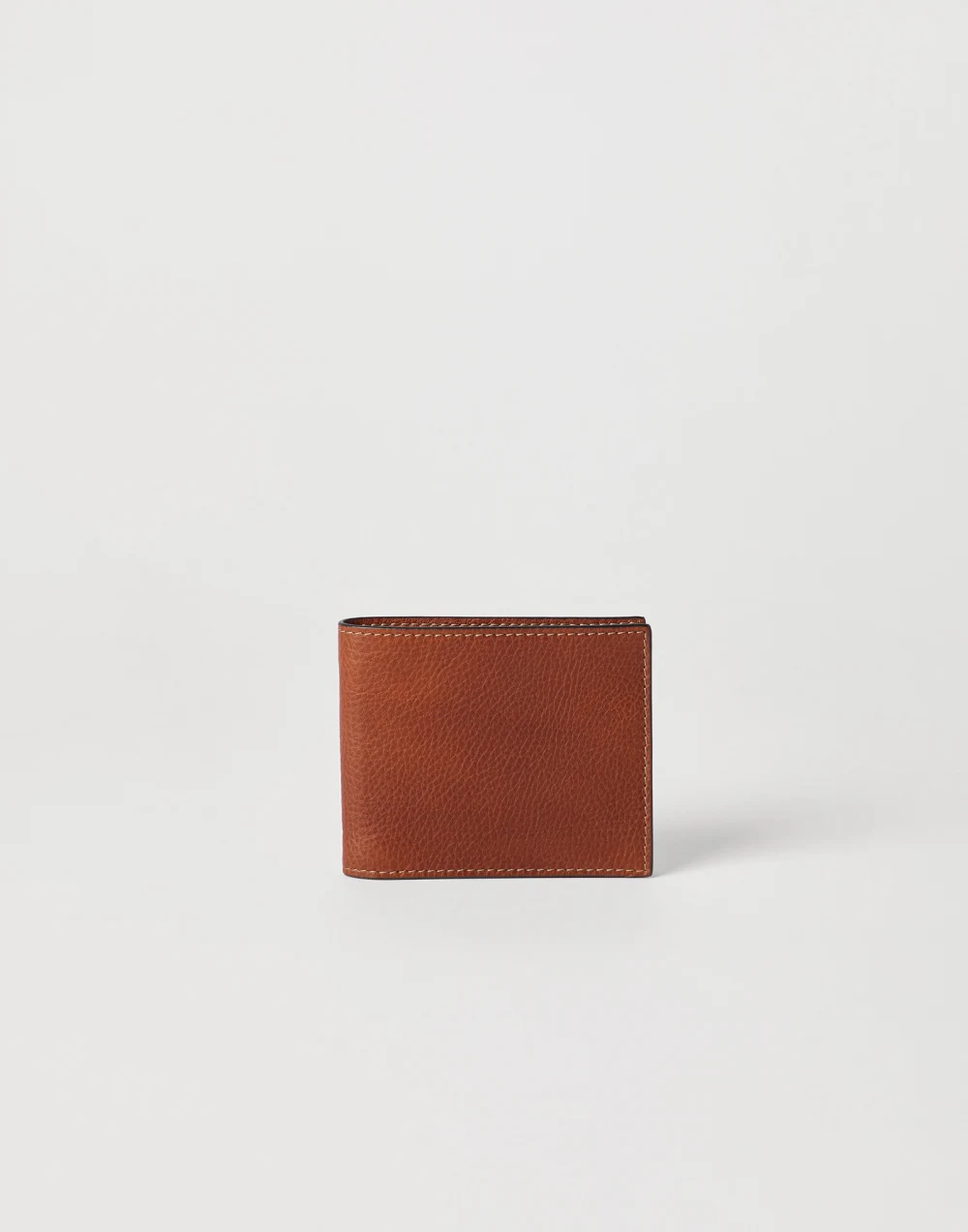 Grained Cow Leather Wallet