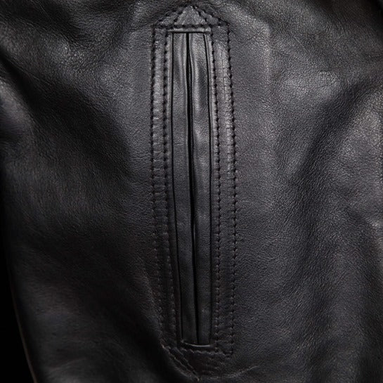 close-up pocket view of the jacket