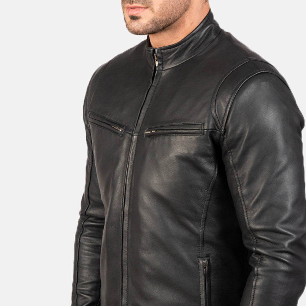 Ionic Leather Jacket - For Men
