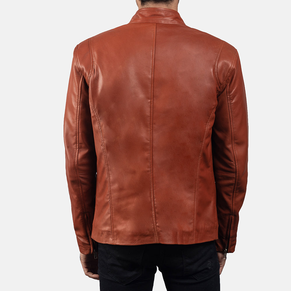 Ionic Leather Jacket - For Men