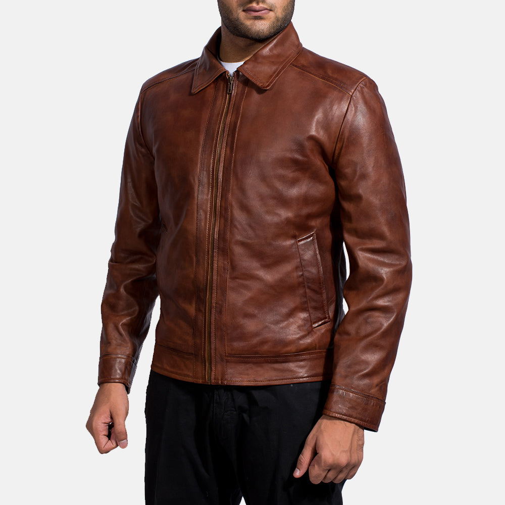 Inferno Leather Jacket - For Men