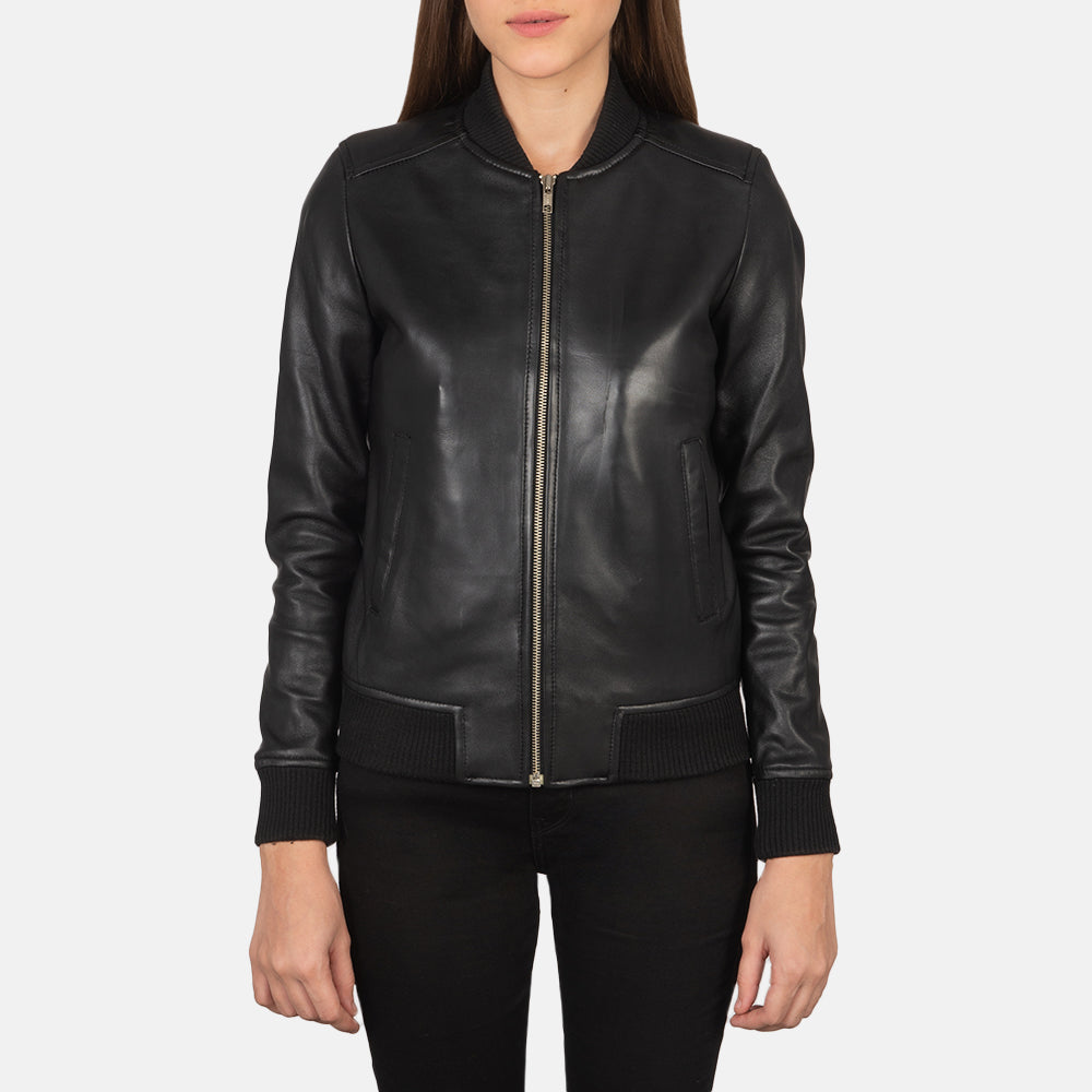 Model wearing jacket 
